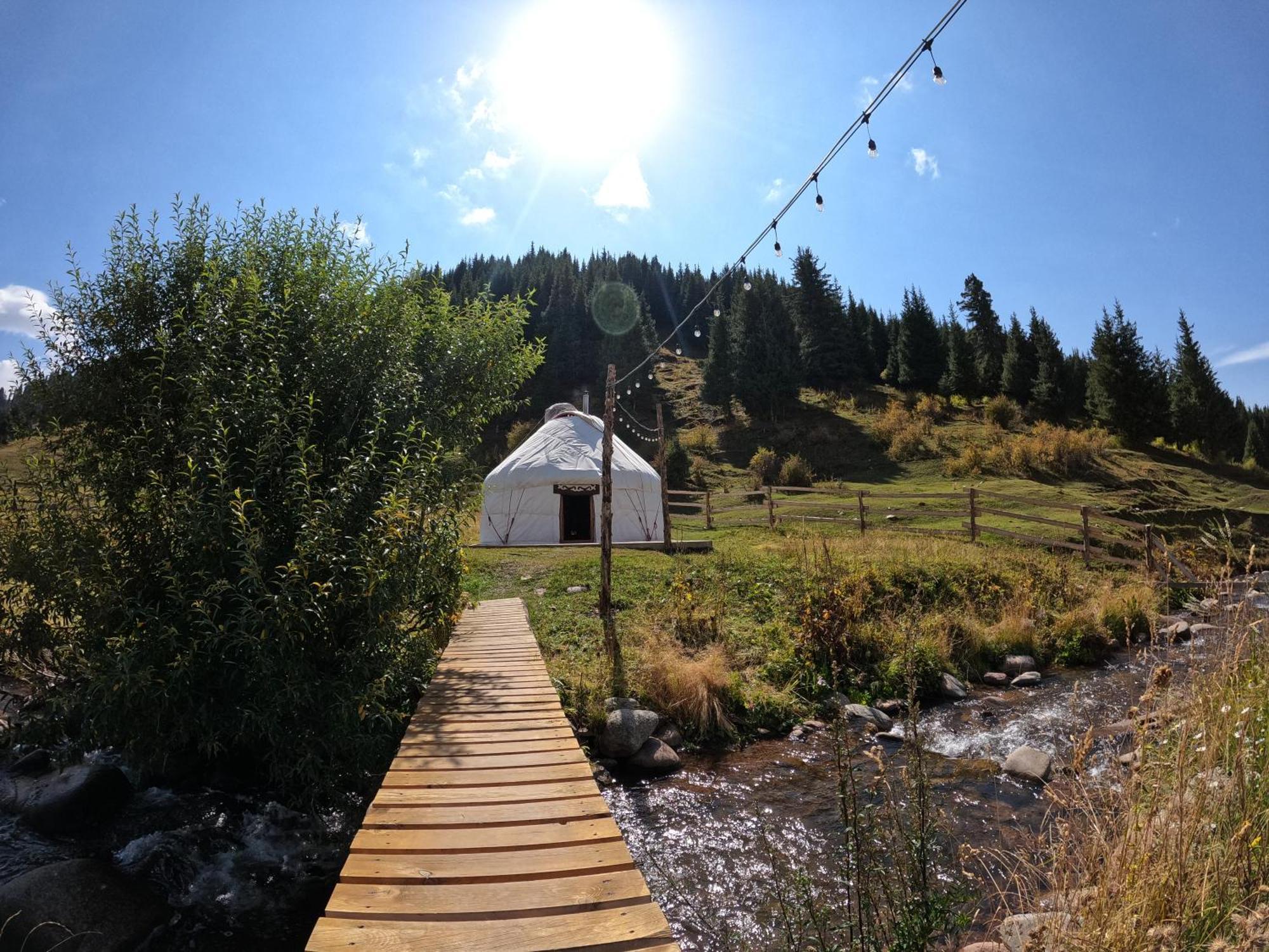 Jyrgalan Mine Hostel Dzhergalan מראה חיצוני תמונה